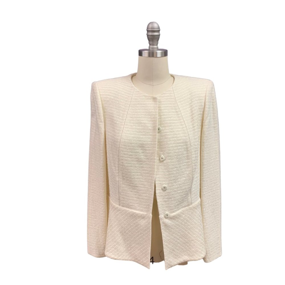 Lafayette 148 New York | NWT ivory blazer